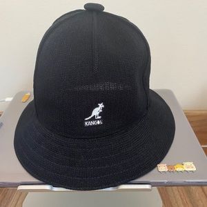 kangol summar hat black